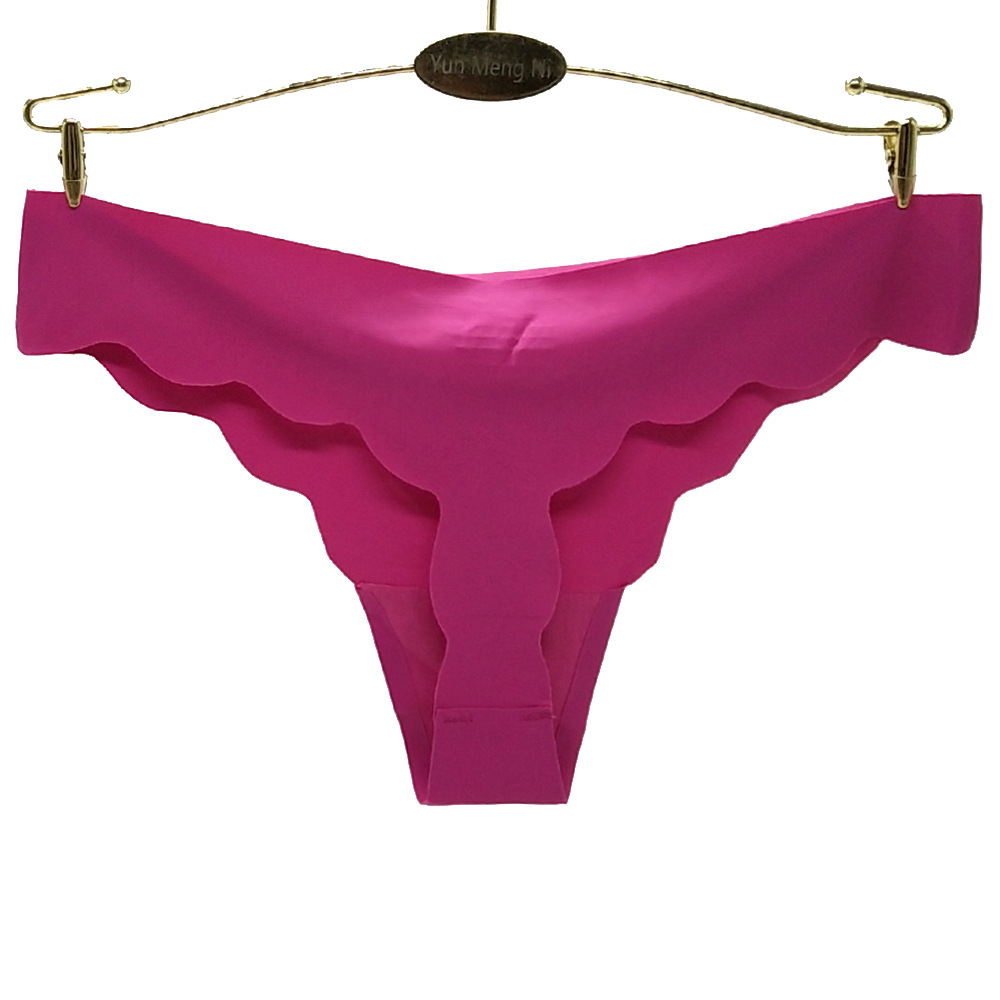 Ice silk seamless ladies bikini thongs Custom Underwear